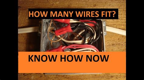 how many wires can fit in junction box|junction box wiring guidelines.